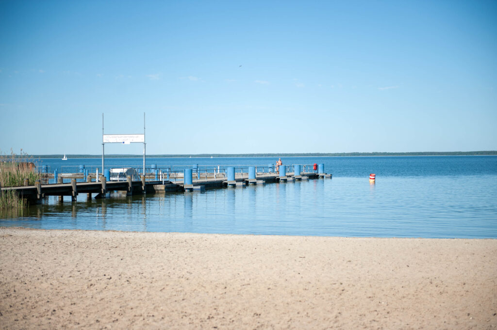 Der Strand, nur ca. 1000 m vom Schafstall entfernt
